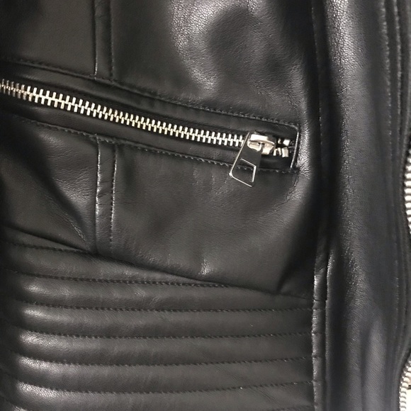 Faux leather jacket - Picture 4 of 4